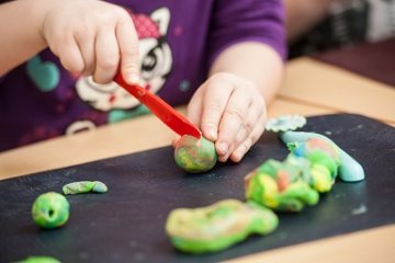 Actividades con plastilina