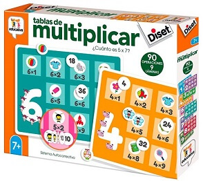 Tablas de multiplicar - Diset