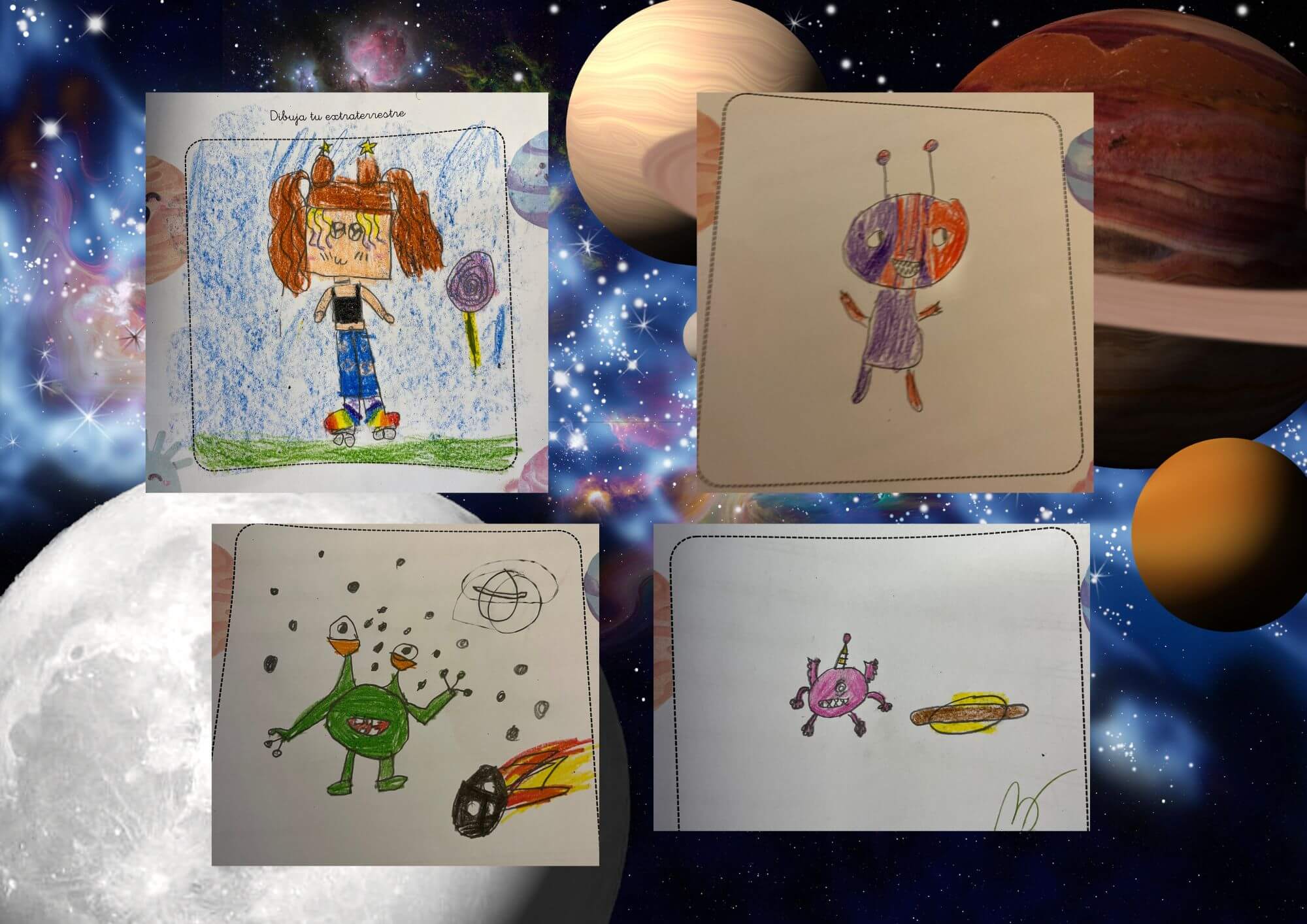 La descripción: crea tu extraterrestre
