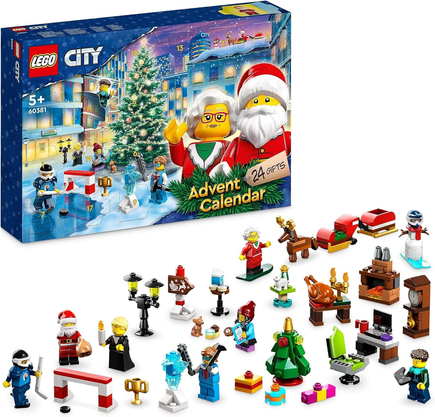 Calendario de adviento LEGO